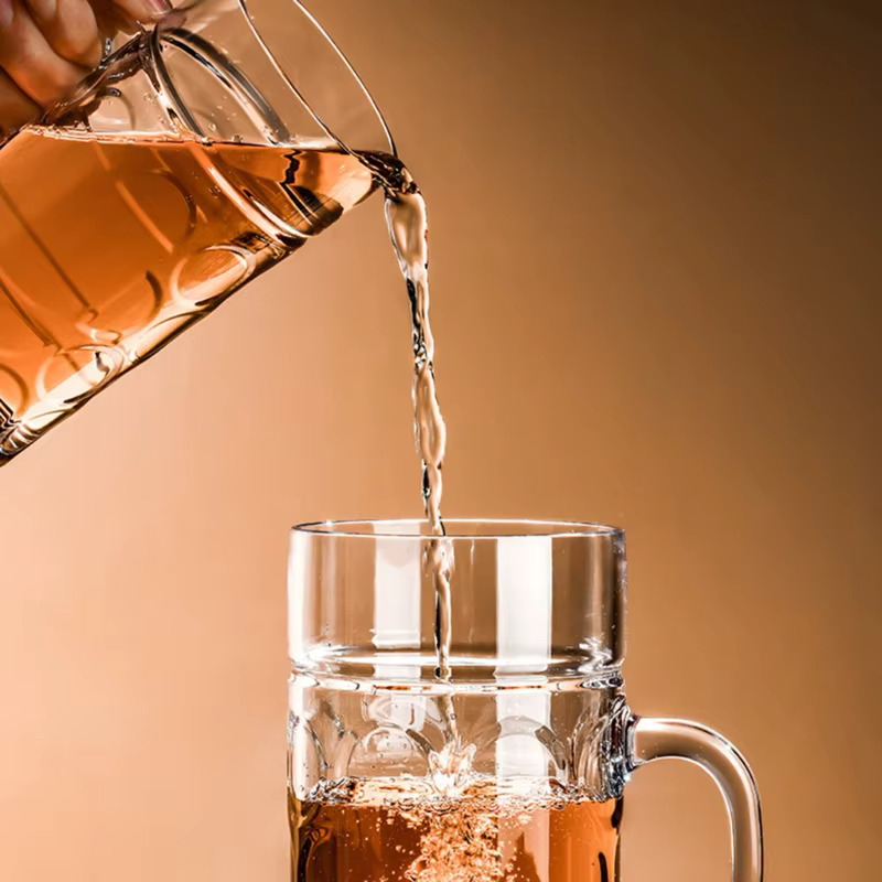 Tasse à bière réutilisable en plastique incassable