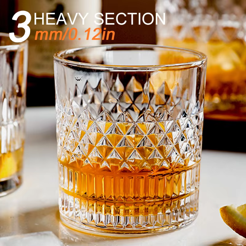 Verre à whisky avec boîte de luxe