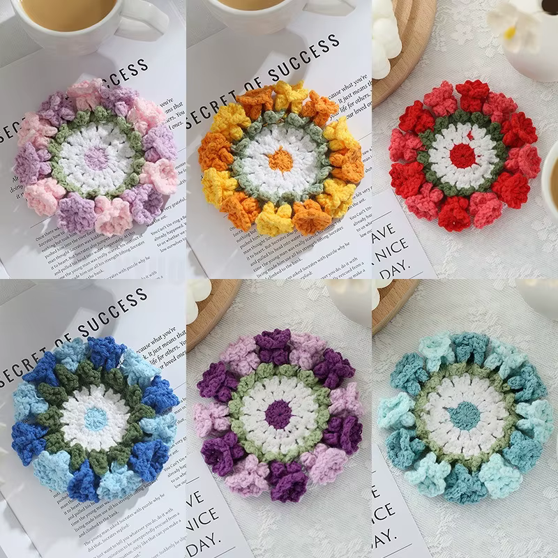 Dessous de verre en Crochet