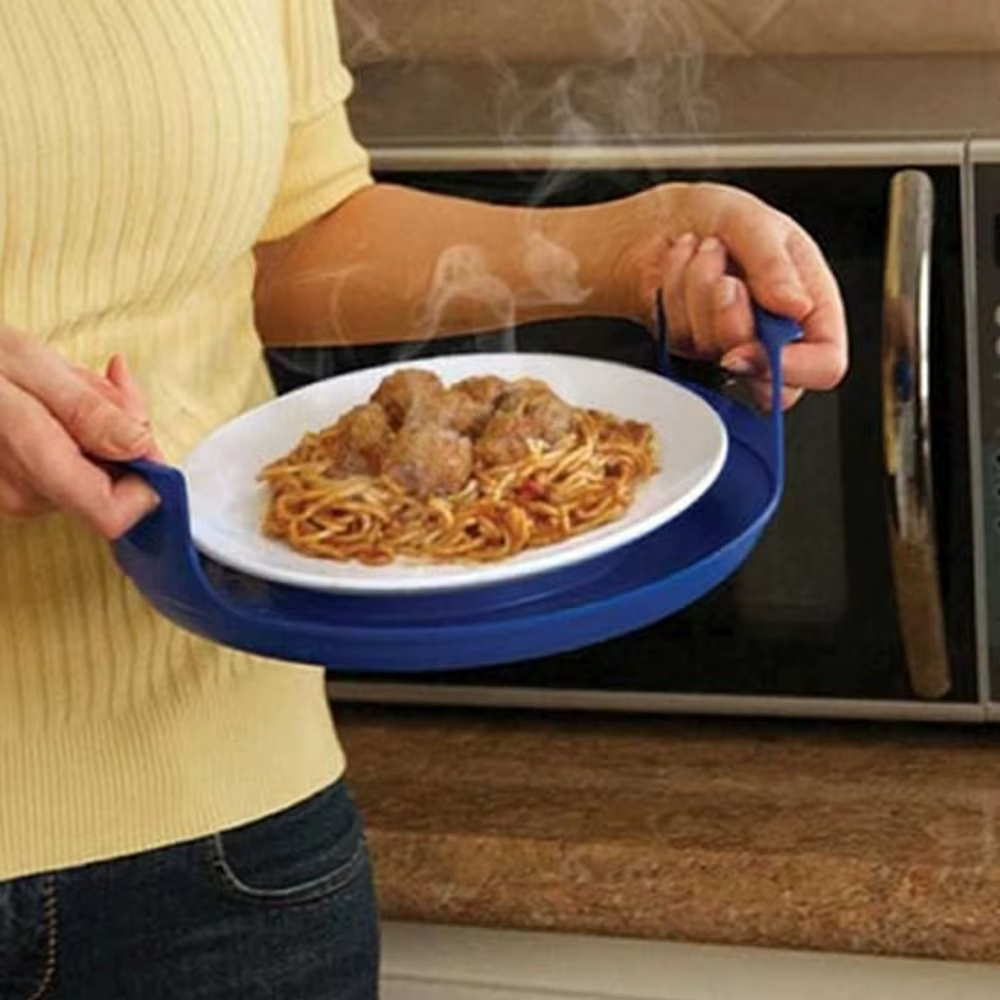 Plateau d'assiettes pour micro-ondes