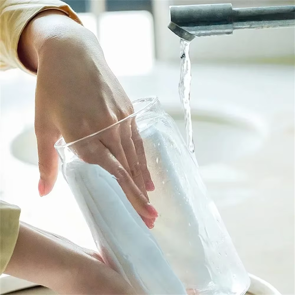 1 boîte de rangement pour grains de café avec couvercle hermétique et système de pression sous vide en verre