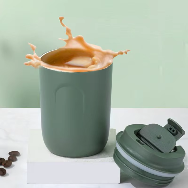 Mug à café thermique en acier inoxydable