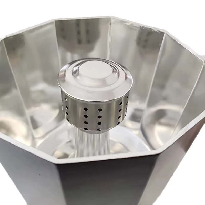 【Peace】1Pc Cafetière Moka universelle en acier inoxydable