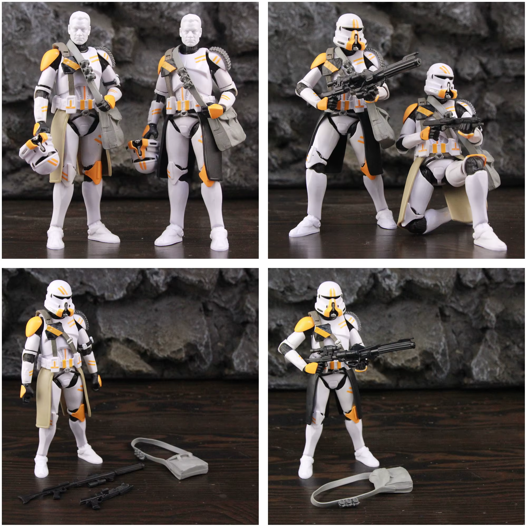 Star Wars 212e bataillon d'attaque 2e société aéroportée Sniper Trooper 6 "figurine d'action poupée personnalisée modèle Clone jouets