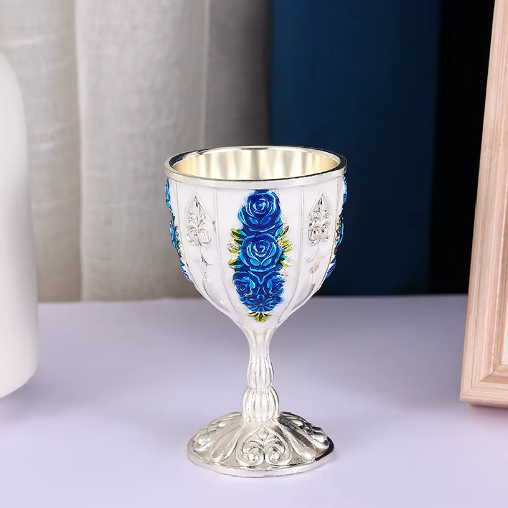 Verres à vin rétro créatifs