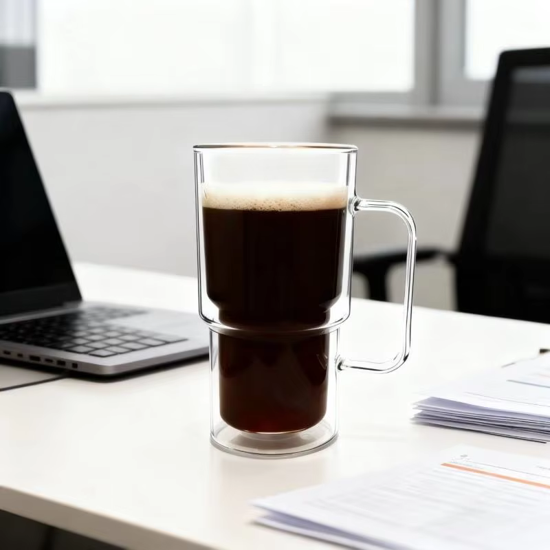 1/2/4 pièces-récipient de tasse en verre à haute teneur en borosilicate