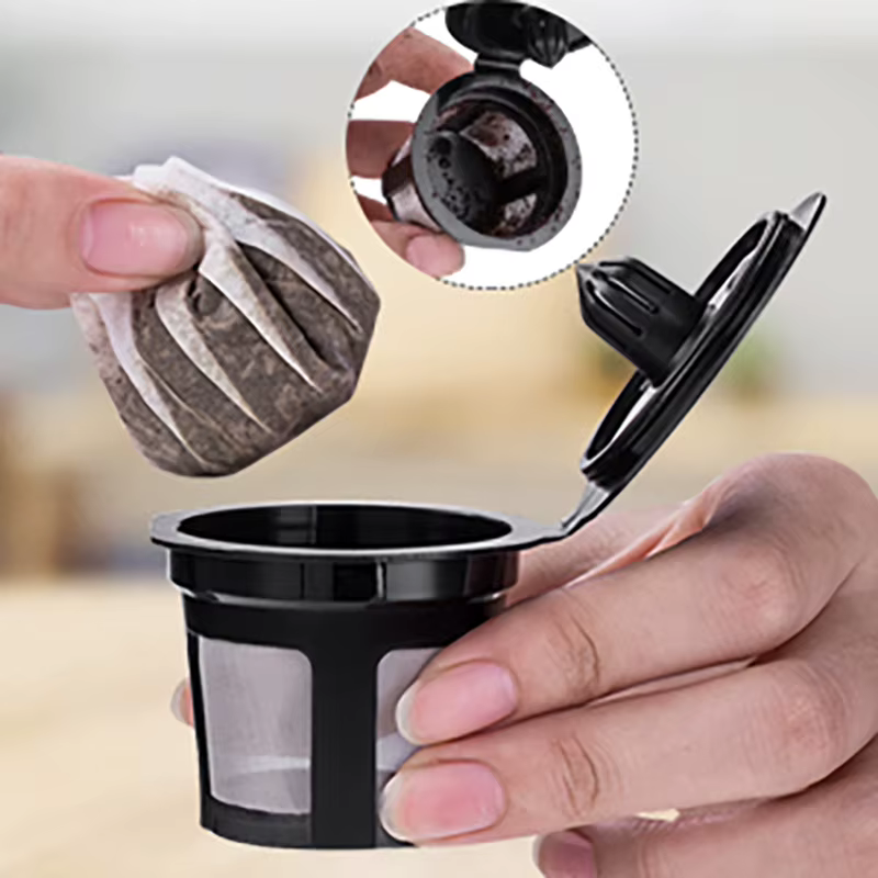 Filtre à café en papier jetable universel pour cafetière K-Cups réutilisable à portion individuelle Keurig-paquet de 100