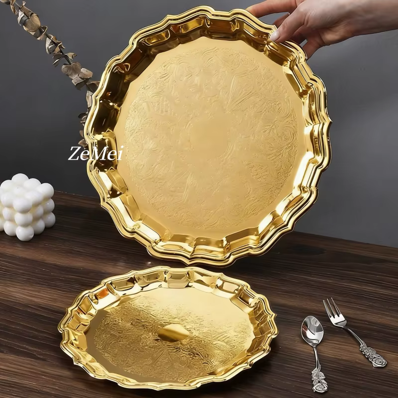 Assiette à gâteau de style européen