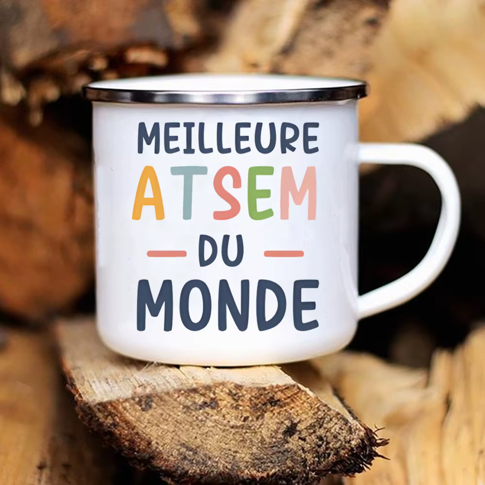 Super Atsem – tasses en émail