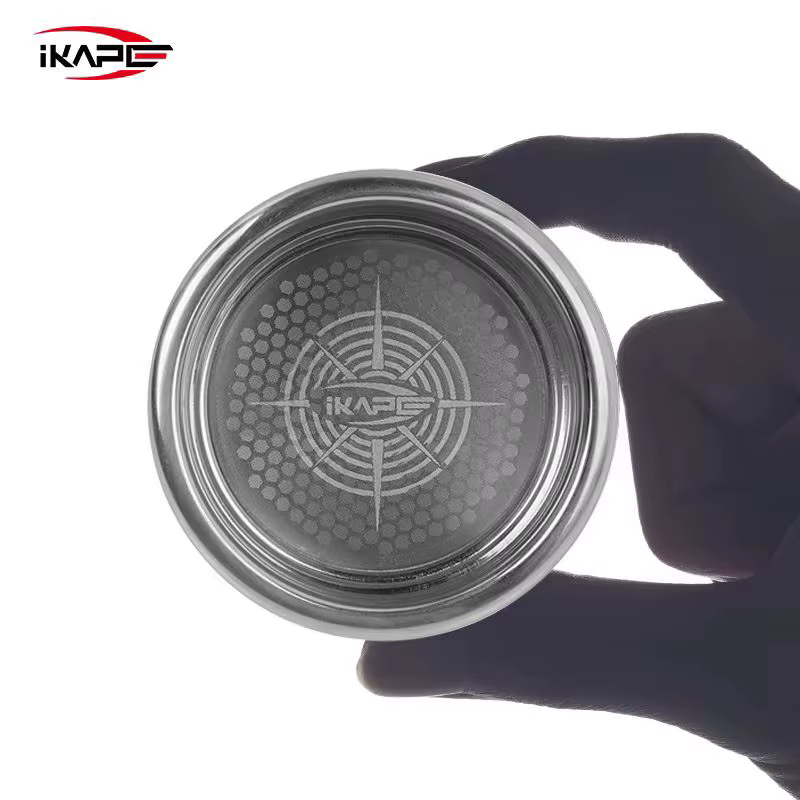 IKAPE ruche acier inoxydable filtre à expresso panier-précision haute Extraction pour 51/54/58MM sans fond Portafilter cafetière
