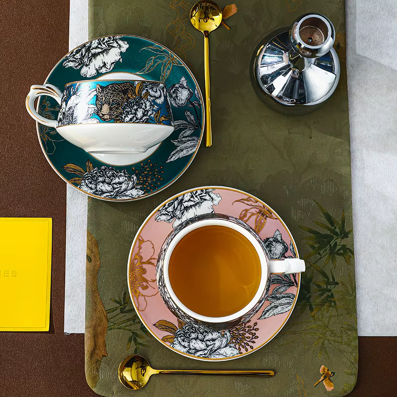 Tasse à café en céramique de style chinois Sophia China