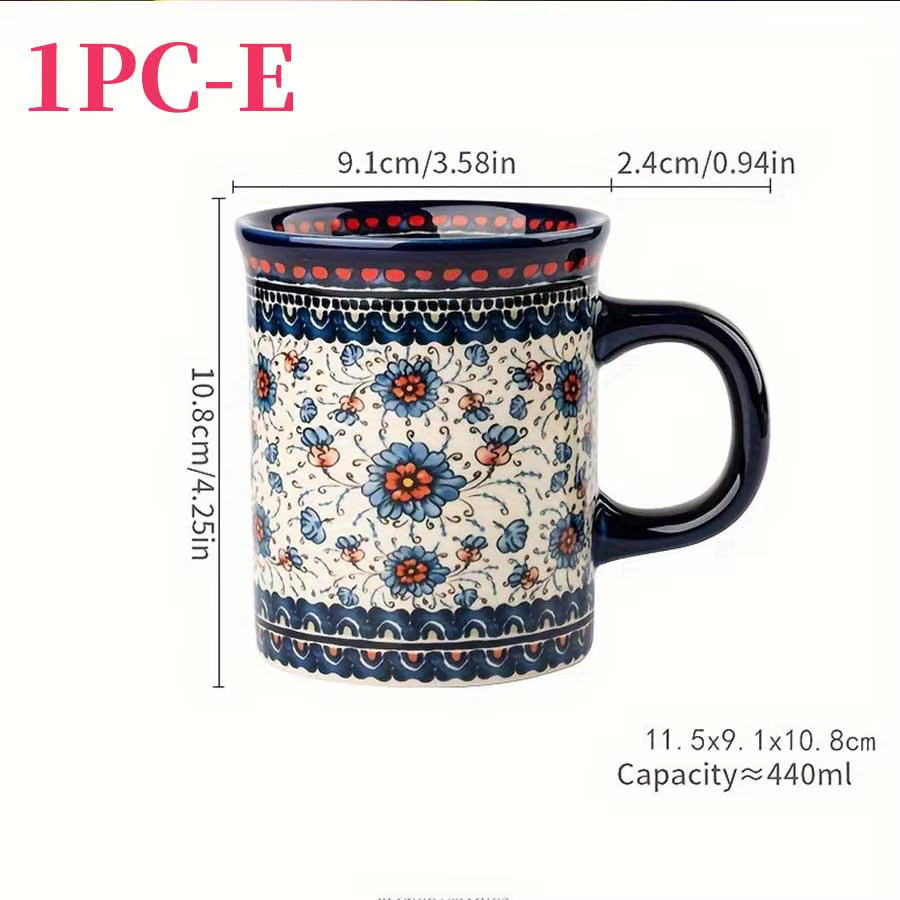 Tasse à café avec poignée