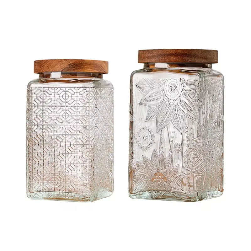 Boîtes en verre hermétiques pour le stockage des aliments