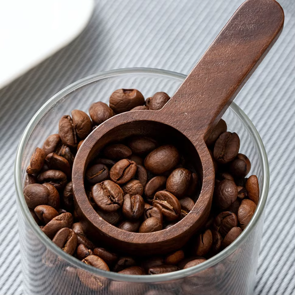 1 cuillère à café en noyer