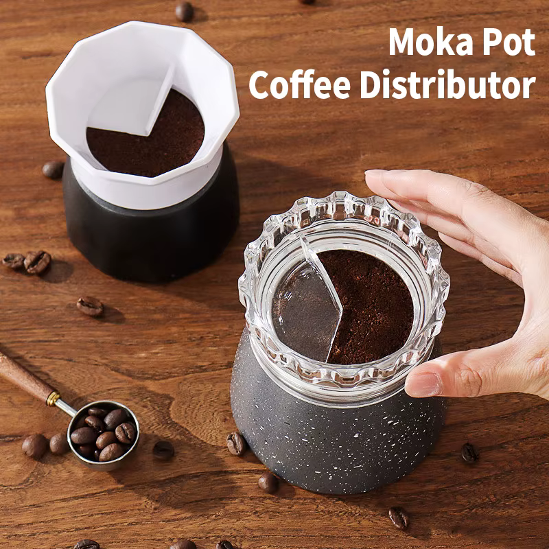 OANKR Entonnoir de dosage de cafetière Moka