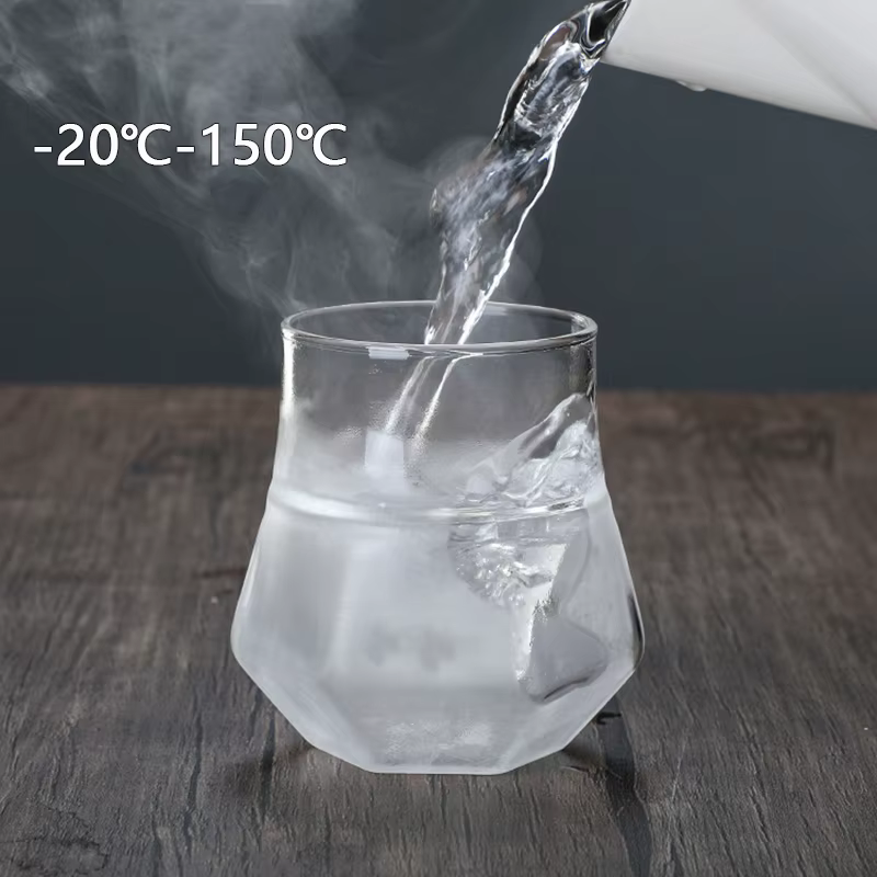 Tasse à expresso en verre à Double paroi