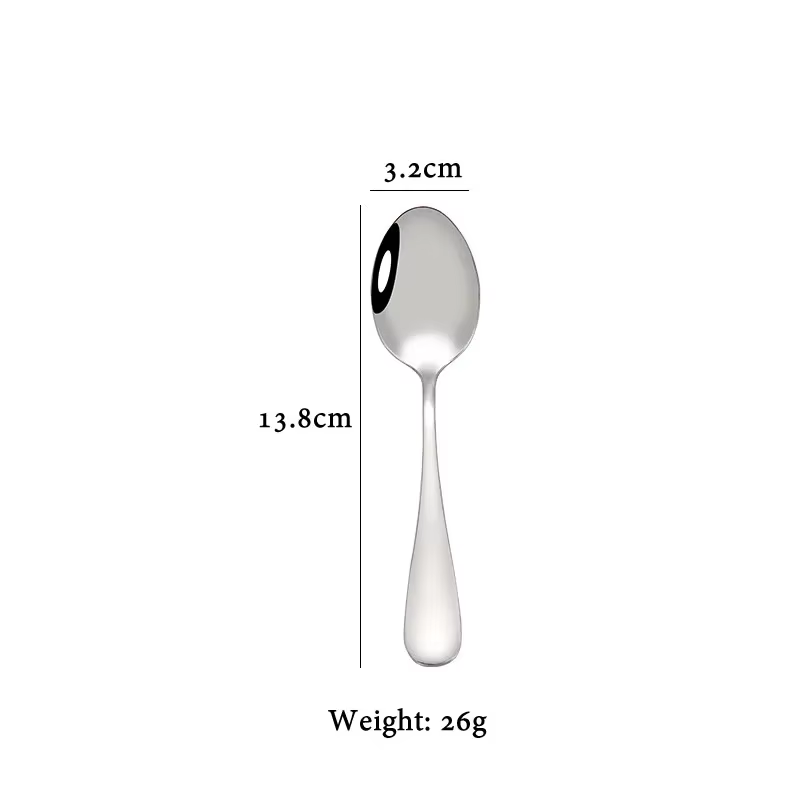 Cuillère polyvalente Portable en acier inoxydable
