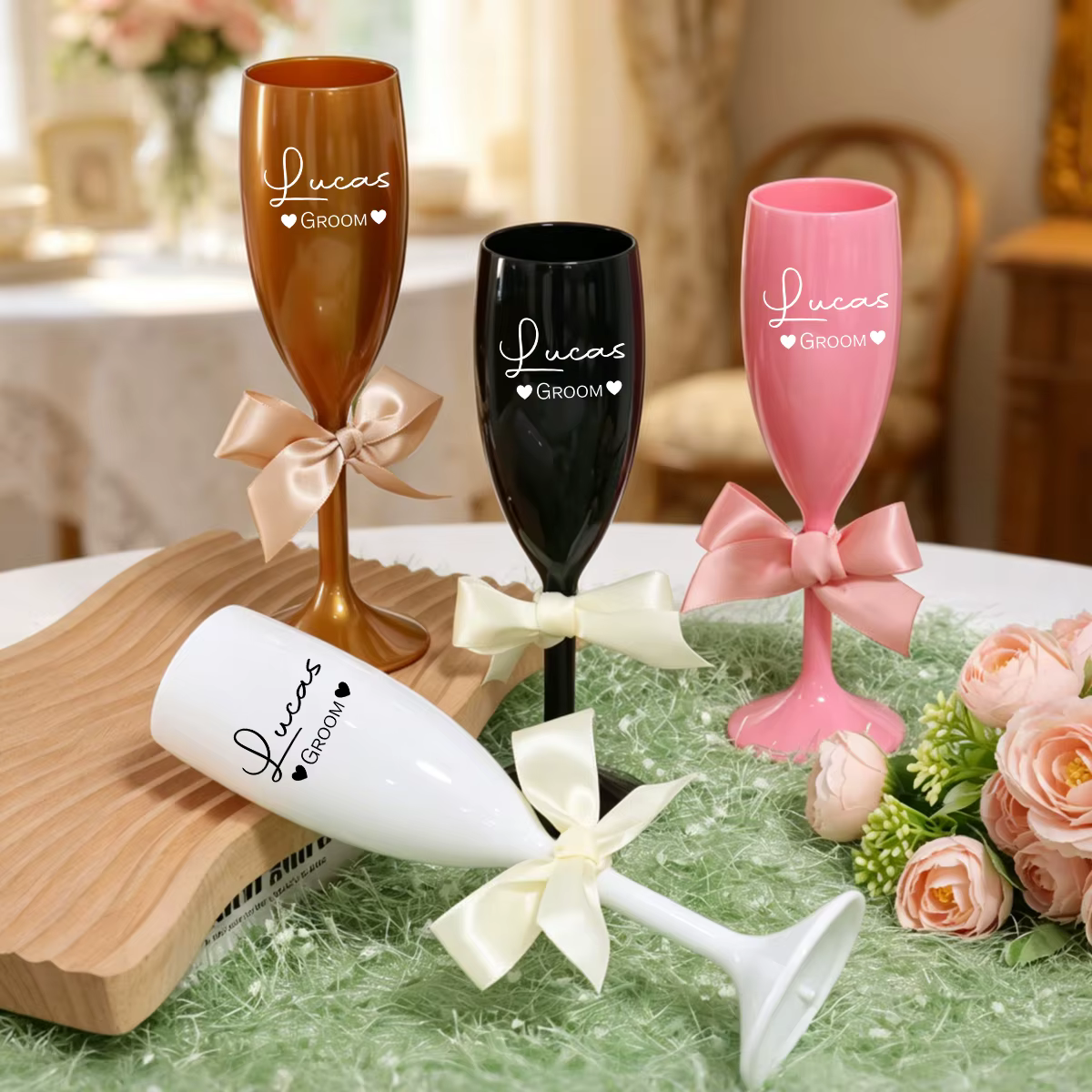 Flûte à champagne personnalisée