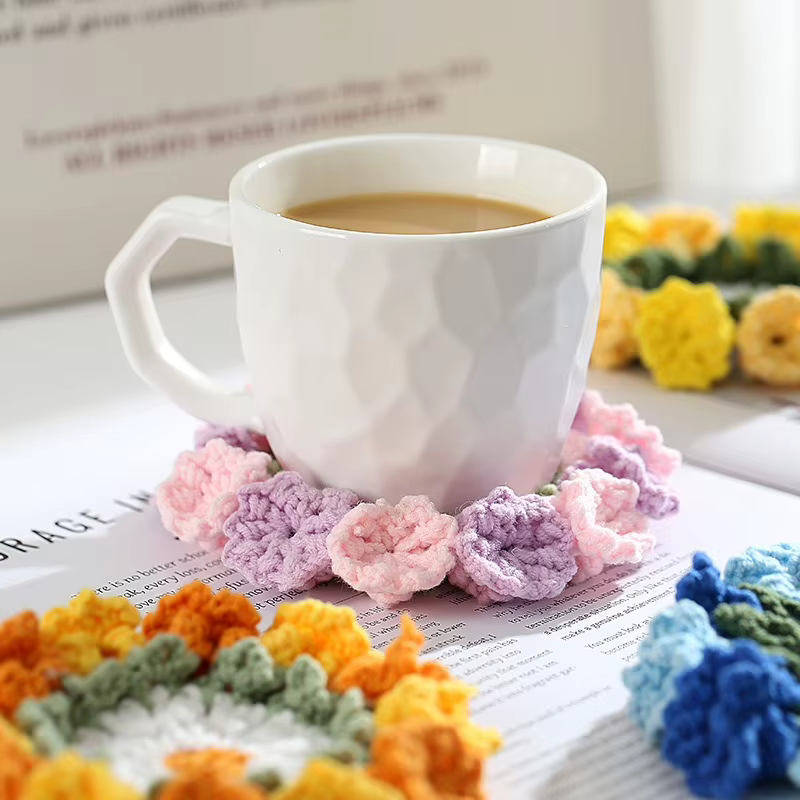 Dessous de verre en Crochet