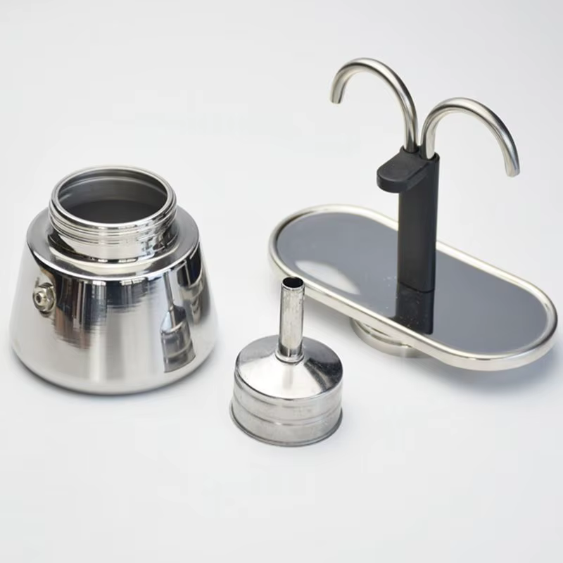 Cafetière Italienne en Acier Inoxydable 100