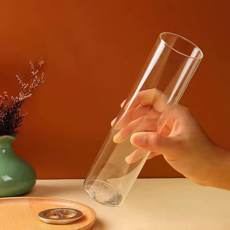 Brûleur d'encens en verre moderne