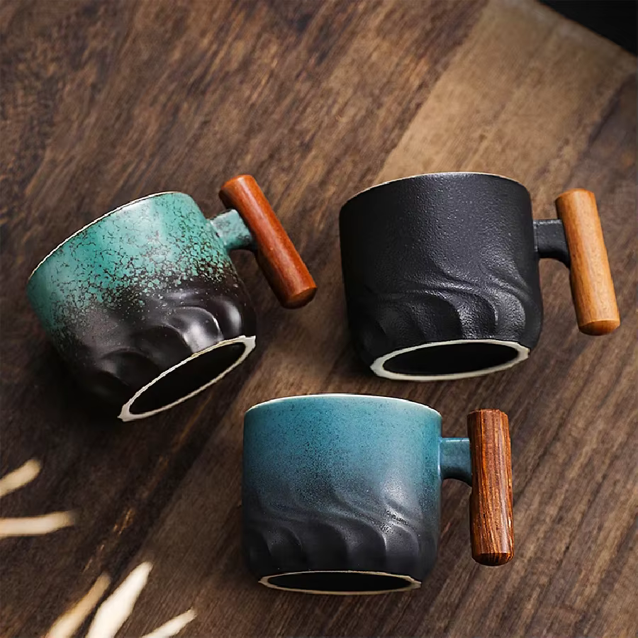 Tasse à café créative faite à la main