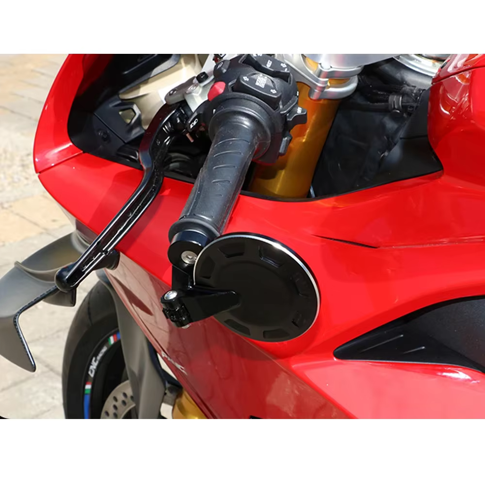 Rétroviseurs de moto Cafe Racer, extrémité de barre ronde, rétroviseurs latéraux pour Yamaha 125 keeway k light Keeway Superlight 125 Sportster
