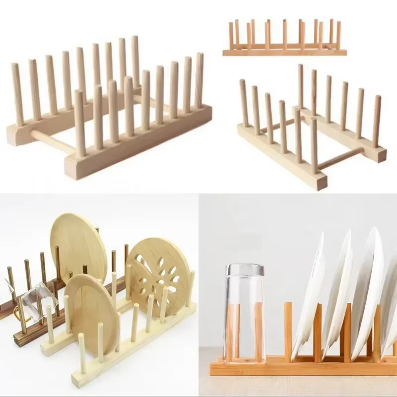Égouttoir à vaisselle en bois