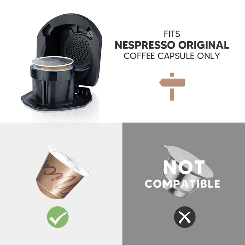 Adaptateur de capsule de café réutilisable pour Dolce Gusto Genio S