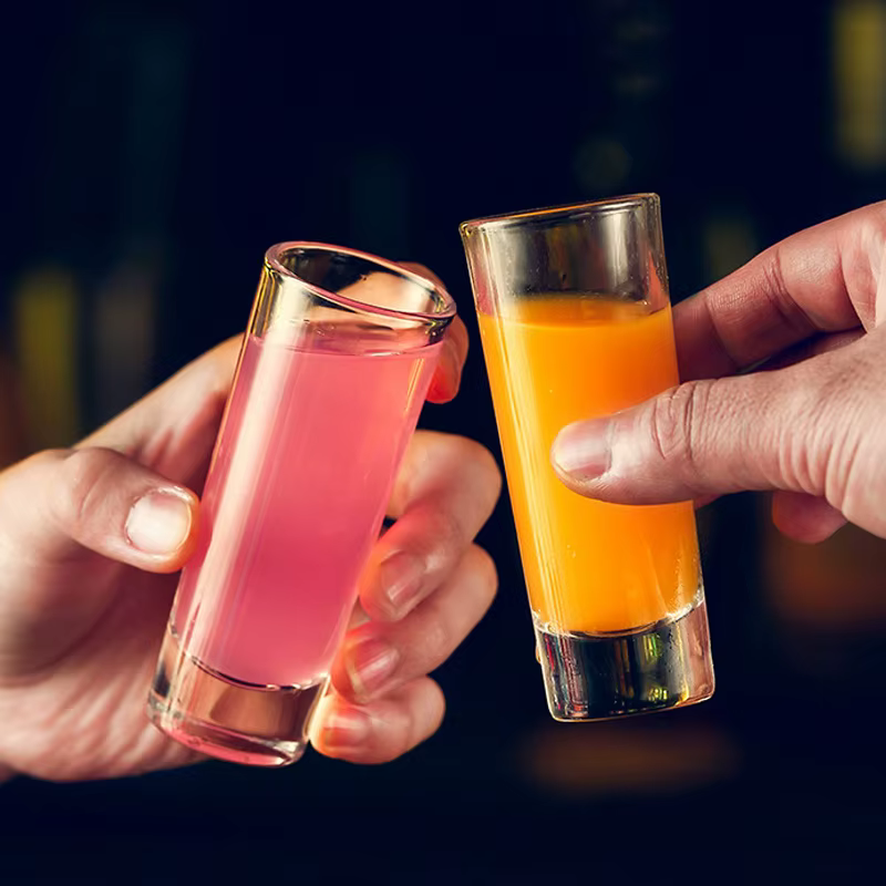 Verre à Shot à fond épais 30ml/60ml
