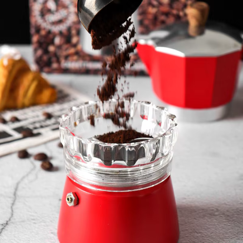 OANKR Entonnoir de dosage de cafetière Moka
