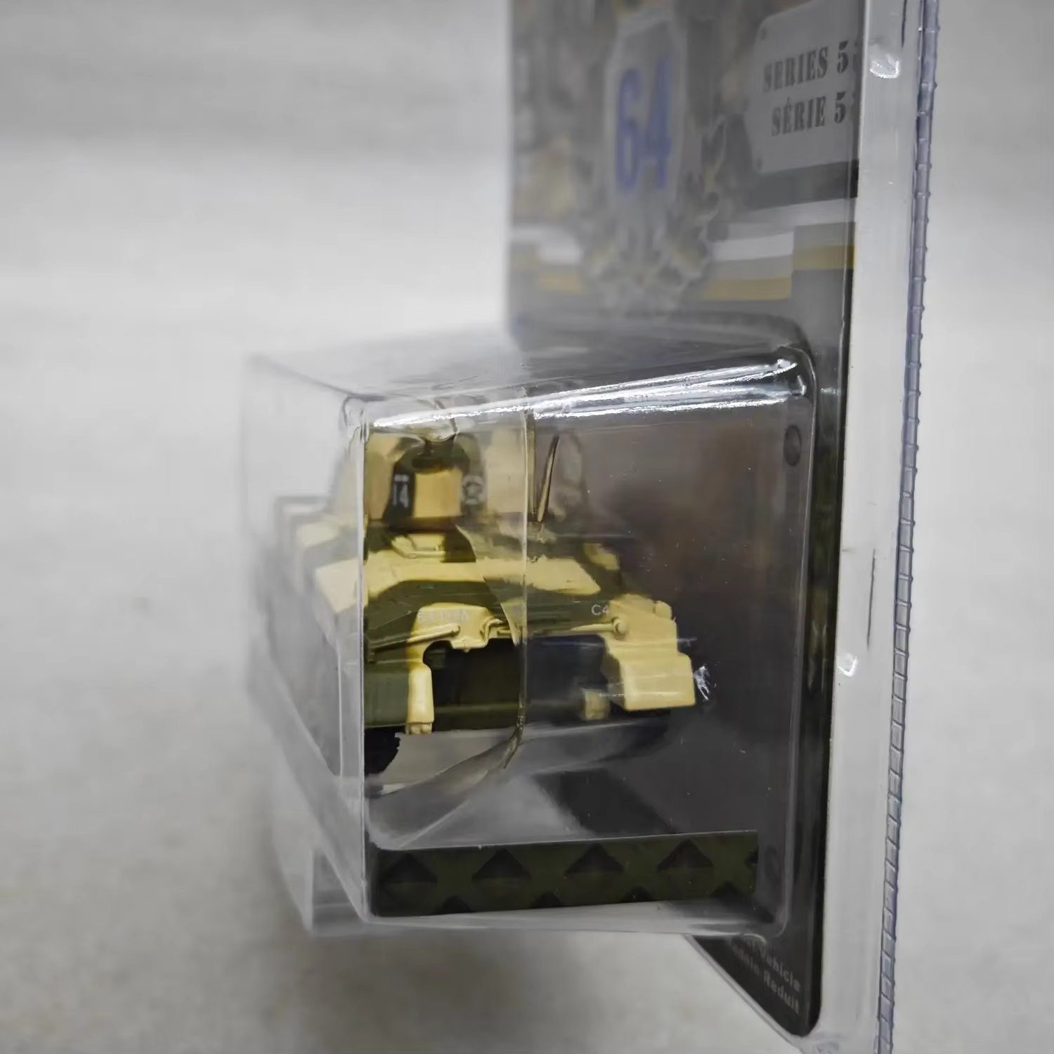 1: 64ème bataillon, 64e série, char Sherman 5-M4, 5ème corps de l'armée américaine, C-Company, modèle de voiture avancée de char 756, objets de collection