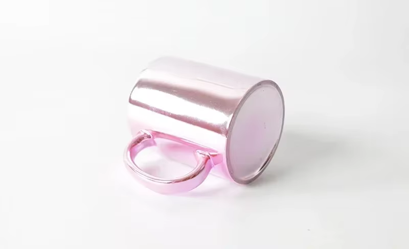 Exquis rose argent personnaliser tasse