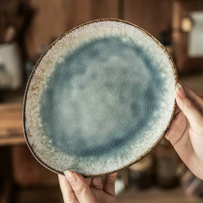 Assiette en céramique haut de gamme au design unique