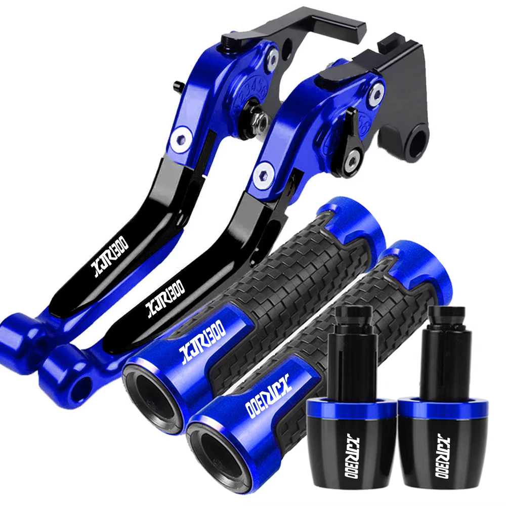 Leviers de Frein et d'Embrayage avec Poignée pour Moto YAMAHA, Accessoires pour XJR 1300 XJRlingRACER 2004-2016 2015 2014 2013 2012 2011 2010