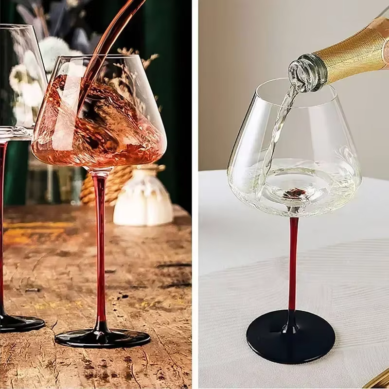Nouveau verre à vin lumière luxe haute valeur