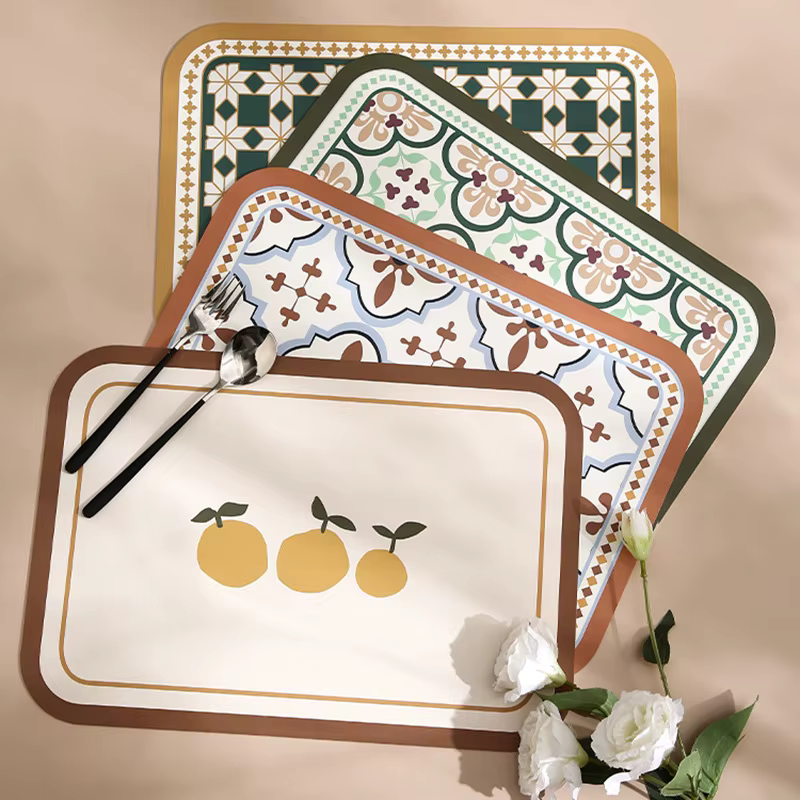 Ensemble de sets de table de ferme scandinave – 45x30cm
