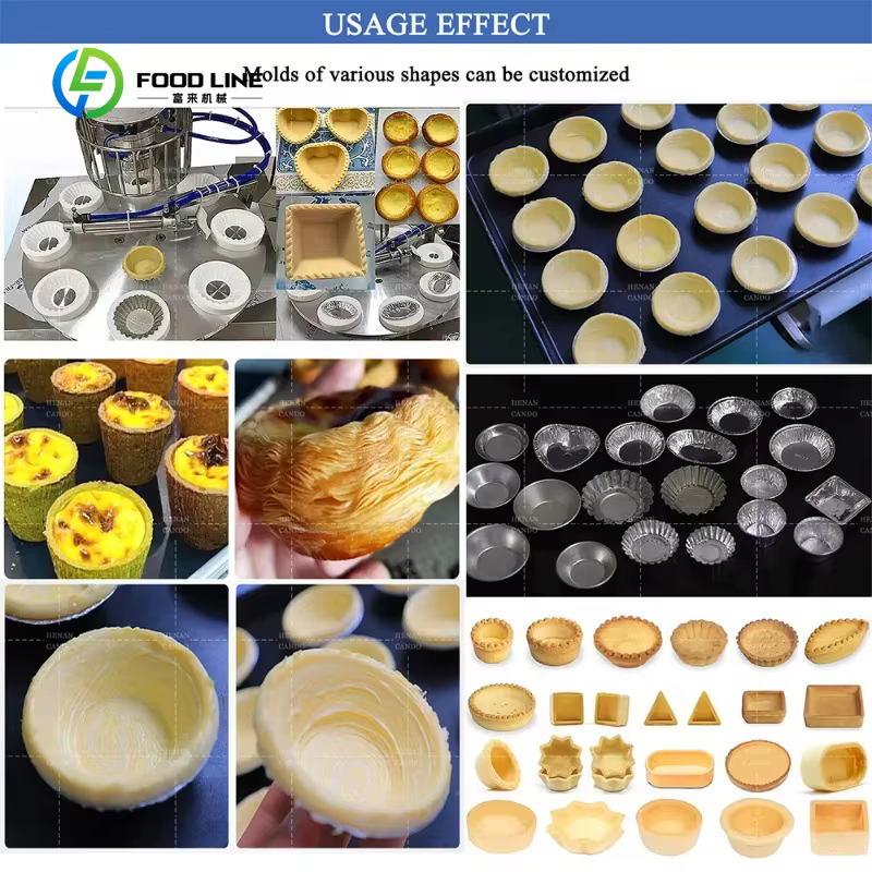 Machine à former des tartes électriques personnalisées, machine à faire des tartes au fromage en pâte feuilletée, machine à faire des tartes aux œufs et au fromage