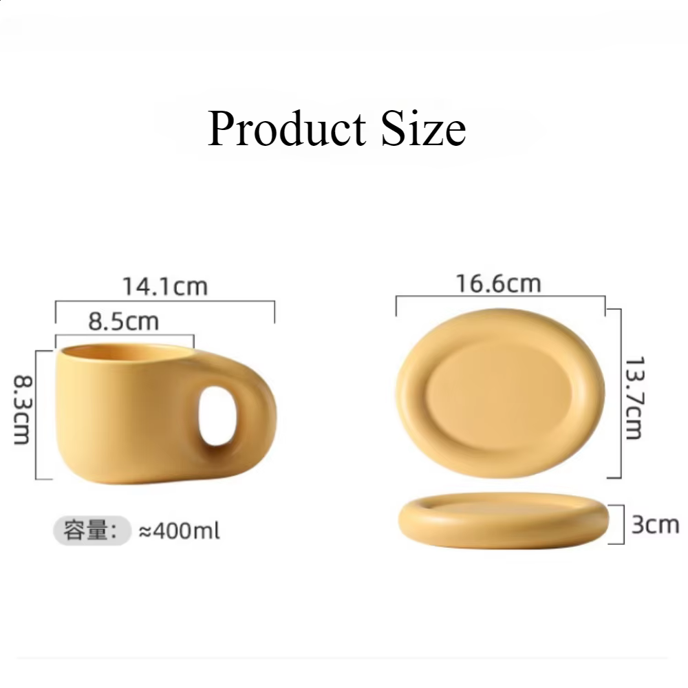 Tasse à café mignonne en céramique personnalisée