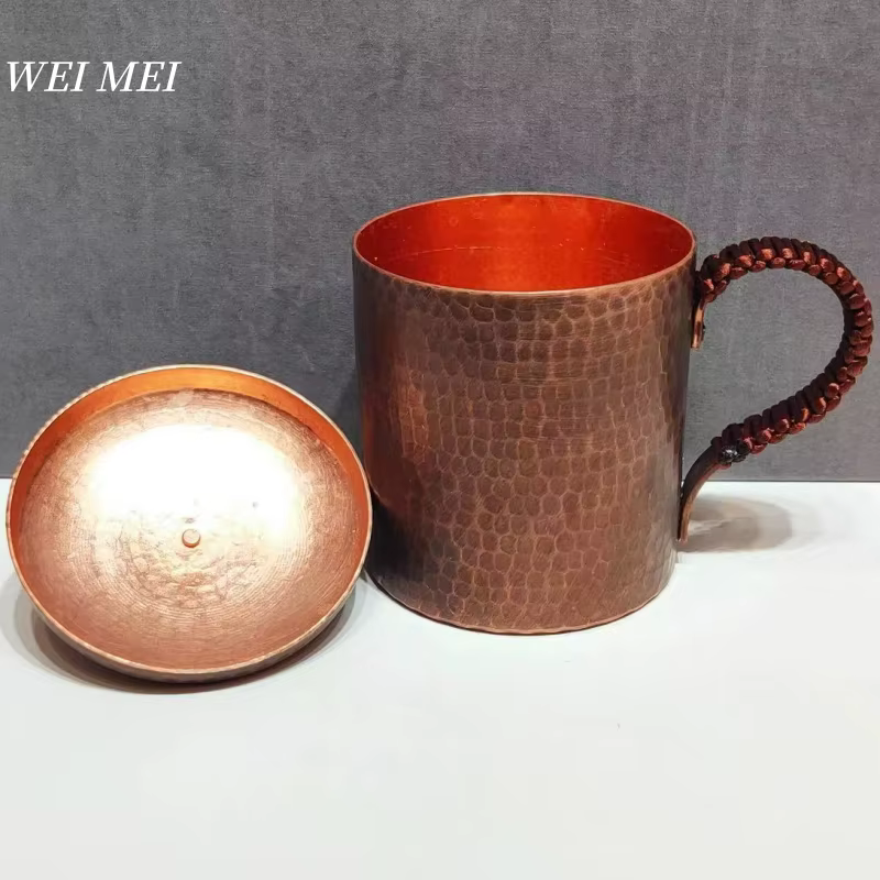 Tasse à café Vintage en cuivre pur