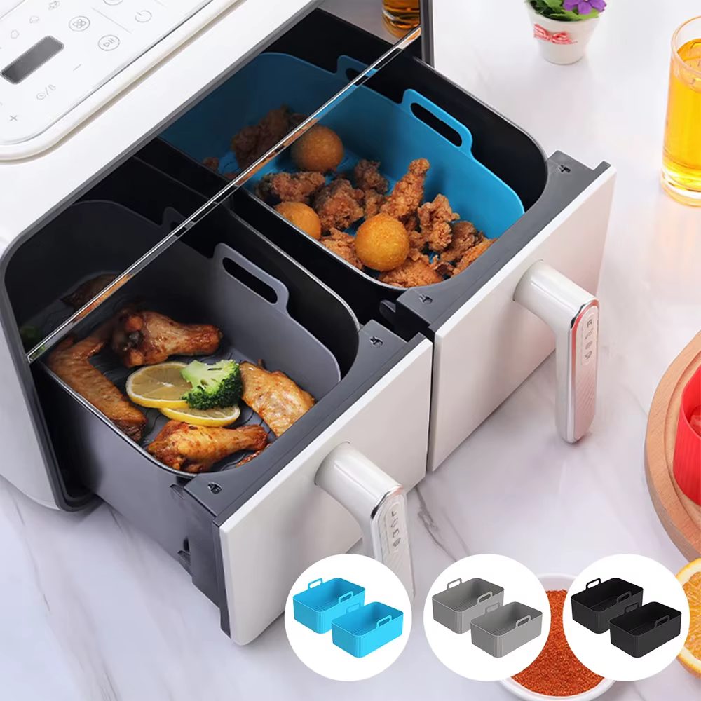 Plateau en Silicone pour friteuse à Air réutilisable