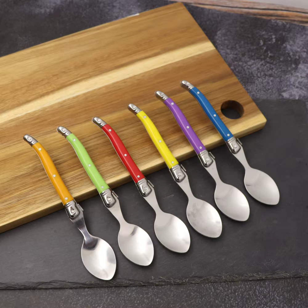 Cuillères à thé Laguiole Rainbow Mini