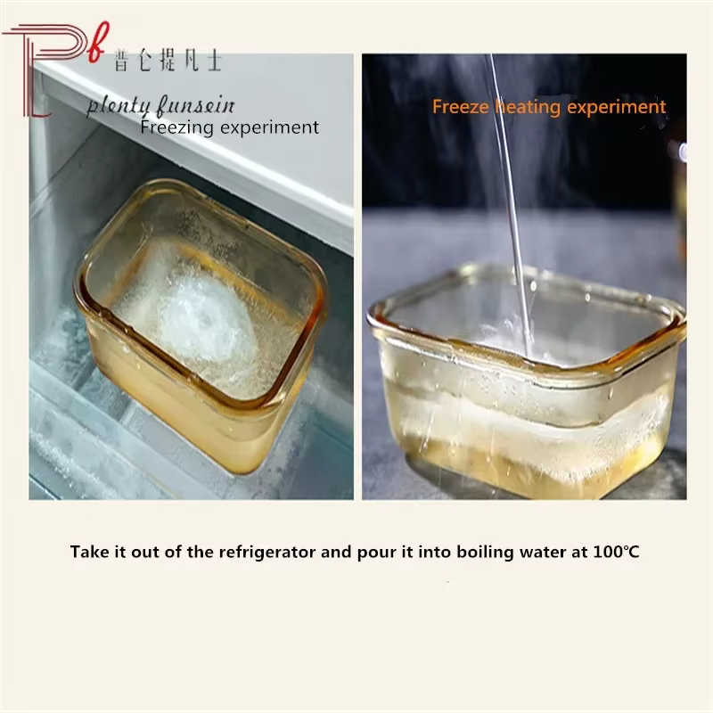 Boîte de conservation en verre