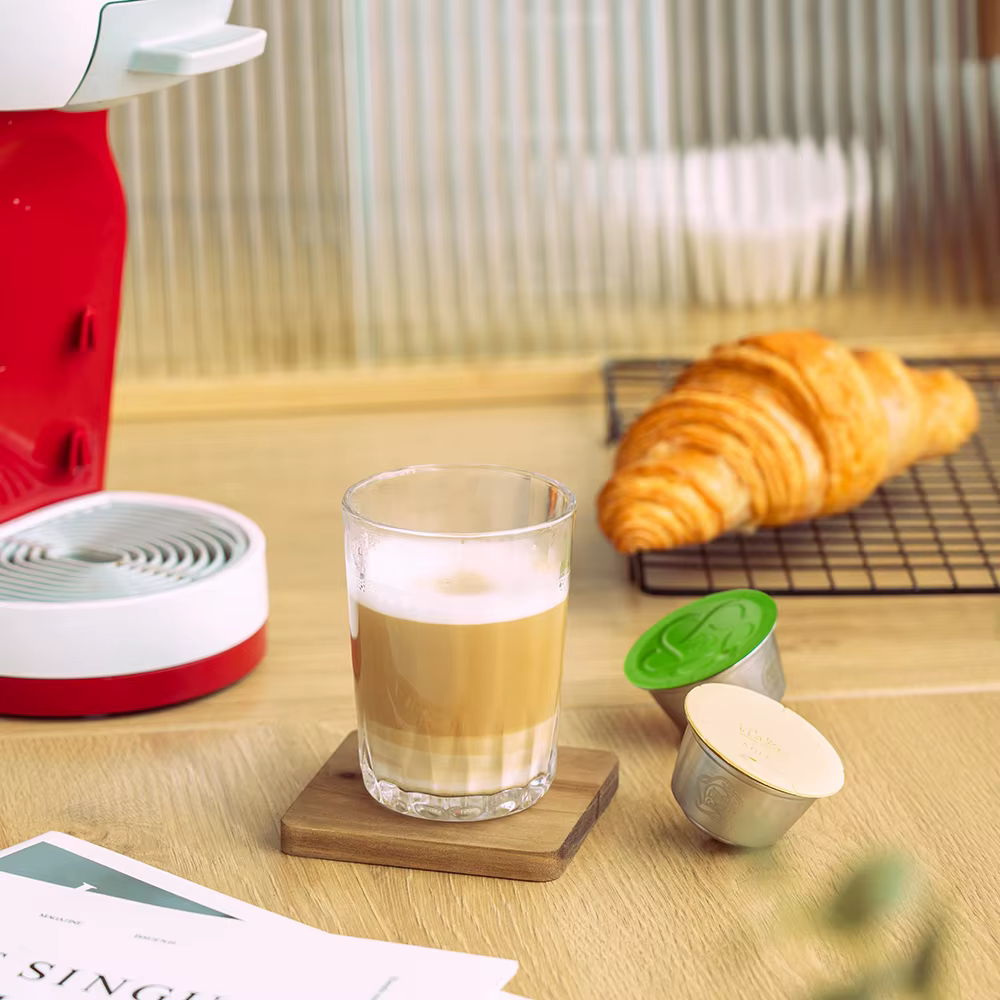 Dosette de café réutilisable en acier inoxydable