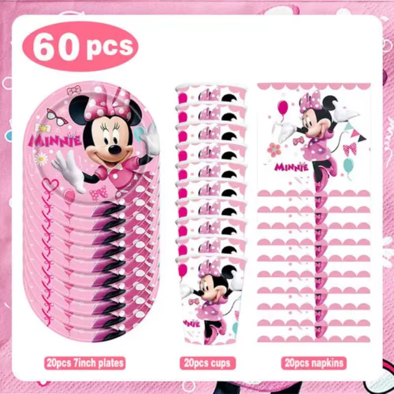 Décoration d'anniversaire Disney Minnie