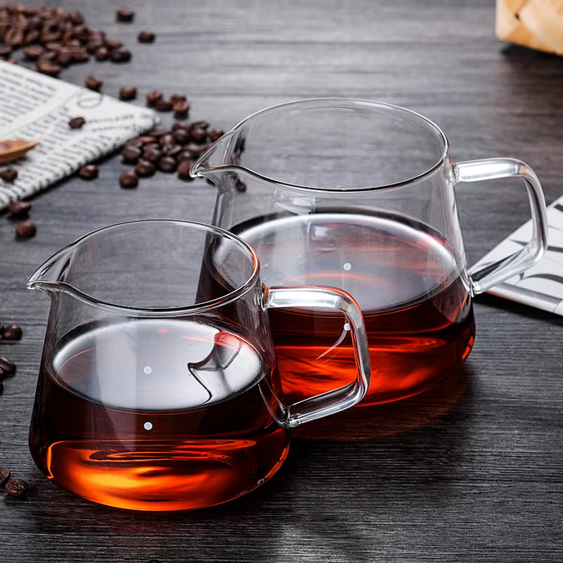 Cafetière en verre à haute température