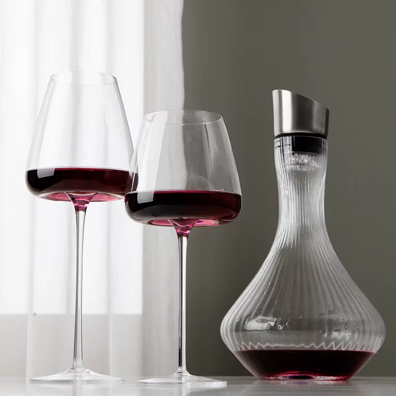 Tasse à vin originale, verre à vin rouge fait à la main