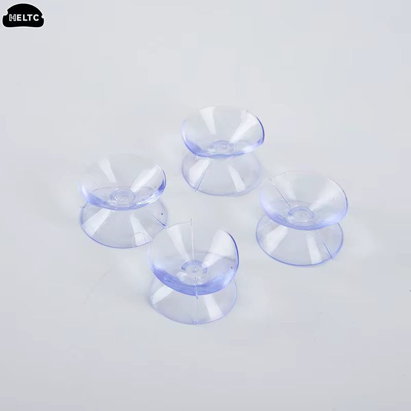 Ventouses Double face en Pvc, 10 pièces/lot, tampons à ventouse pour verre, ventouse en plastique, petite ventouse en plastique sans Trace