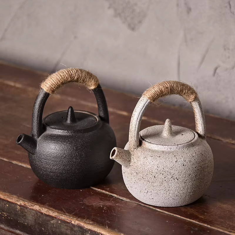 Théière japonaise en céramique, bouilloire, théière chinoise 200ml
