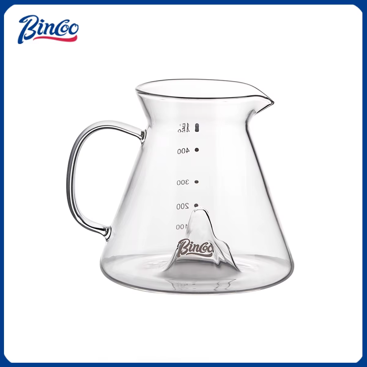 BINCOO 450ml verser sur café goutteur verre partage Pot entonnoir goutte